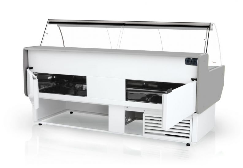Rapa L-B 122/107 banco frigo plug-in 122 cm