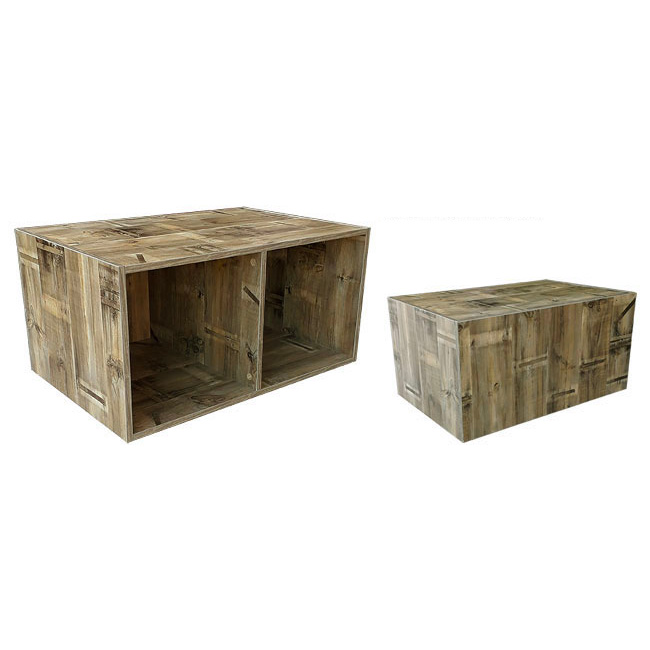 Agosistem H&D Cubolotto 90 banco legno 90x60x45 cm