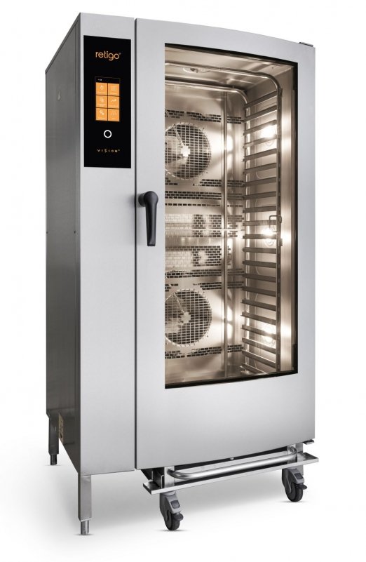 Retigo O 2011ig Plus forno combinato gas 20x GN 1/1