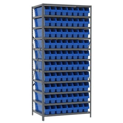 Akro-Mils ShelfMax AS2479044 scaffale metallo 80 box