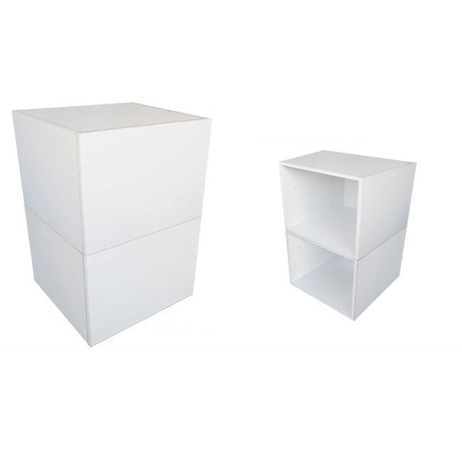 Agosistem H&D Banco 60 banco legno 60x60 cm bianco