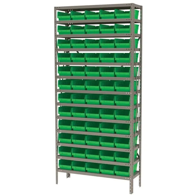 Akro-Mils AS1279130 scaffale metallo 13 ripiani 60 box