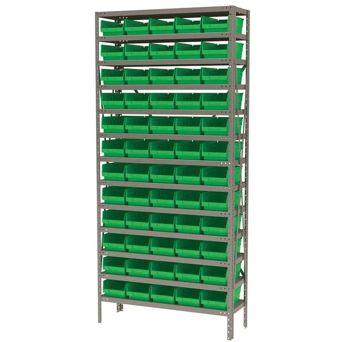 Akro-Mils AS1279130 scaffale metallo 13 ripiani 60 box