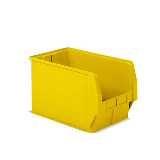 DR Scaffalature Compat 4A5 contenitore plastica 300x500x300 giallo