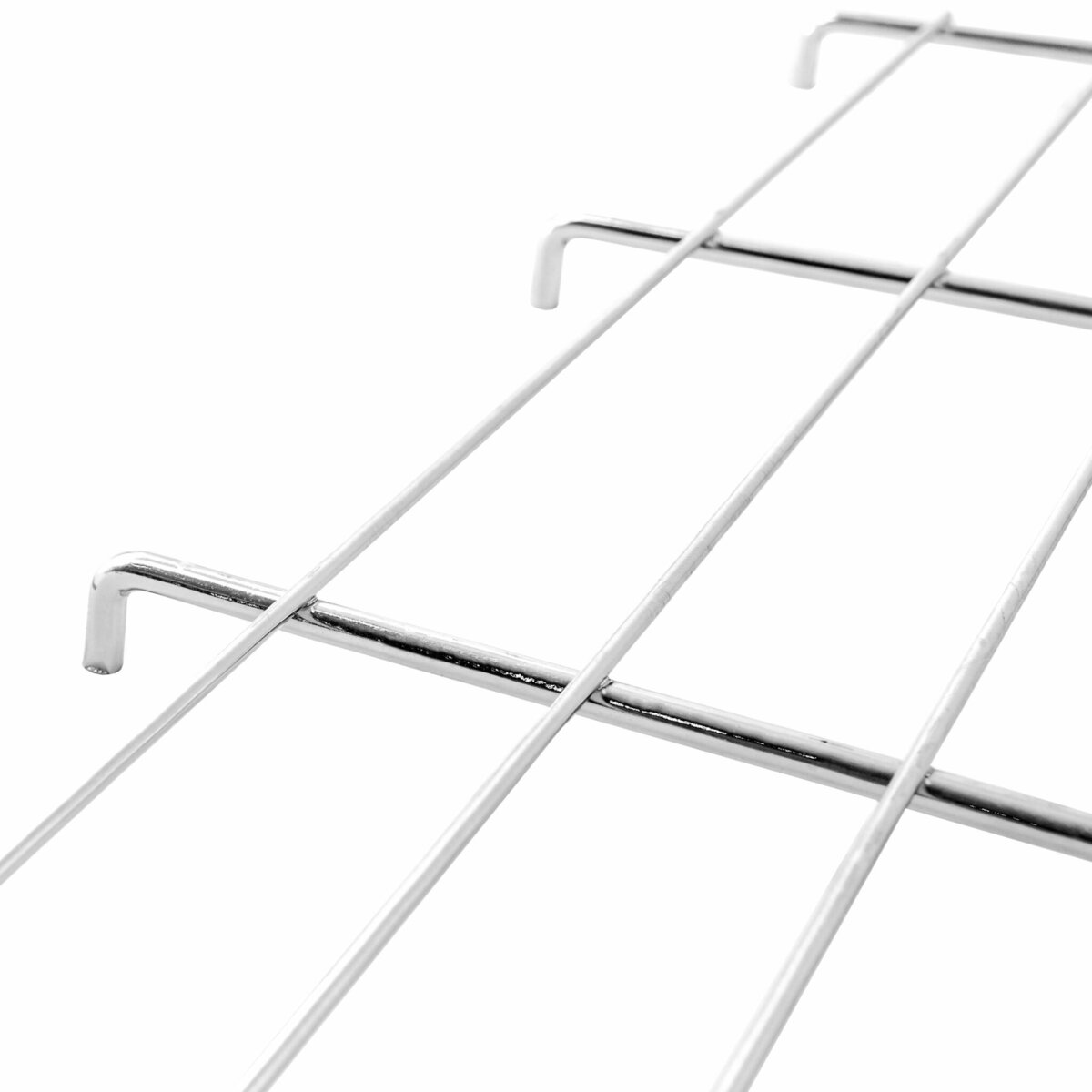 Mega-M ripiano rete per Gitterbox zincato 121x75 cm 50 kg