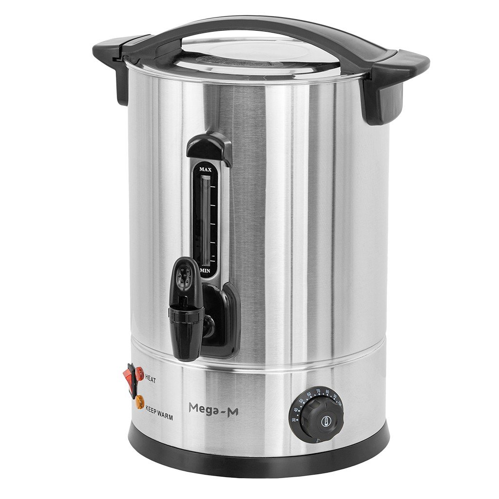 Mega-M 10L 1800W distributore acqua calda inox