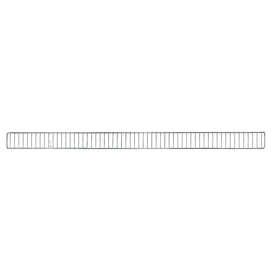 Mega-M fermamerce zincato L 133 cm H 8 cm per scaffale