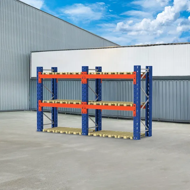WDX 0+2 H-285 L-568,5 scaffale portapallet 18 posti 1800 kg