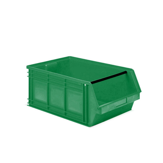 DR Scaffalature Compat contenitore plastica 450x720x300H verde 88 L
