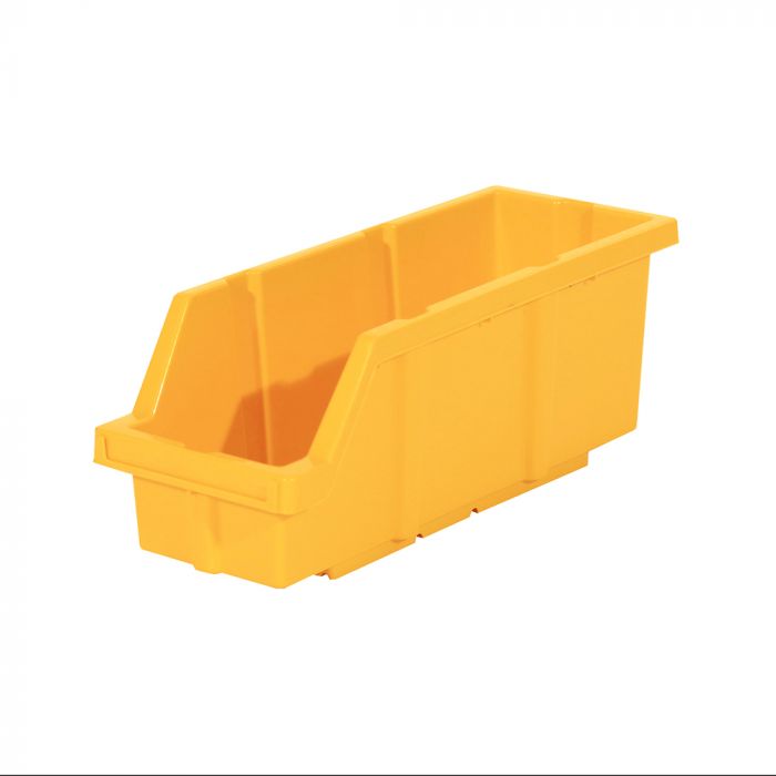Seville Classics Bin Rack vaschette gialle medie 3 pezzi