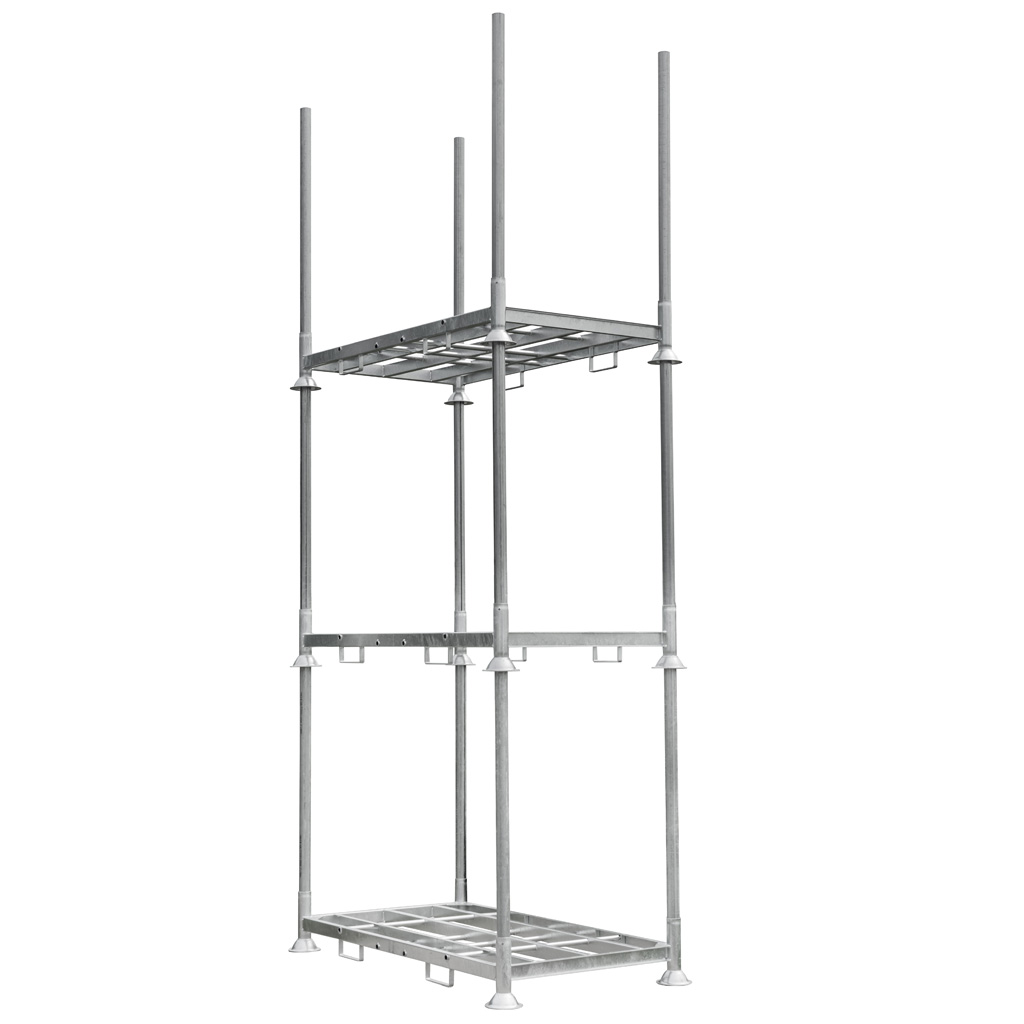 Mega-M Manurack Paletta con Montanti 202,5x118x31 cm