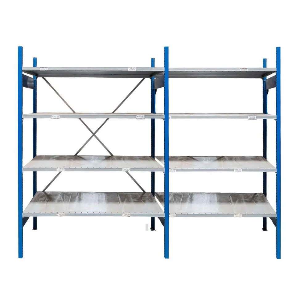 Stow scaffale magazzino 8 ripiani 267x60x200 cm portata 100 kg