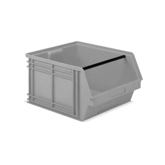 DR Scaffalature Compat contenitore plastica 470x535x300H grigio 63 L