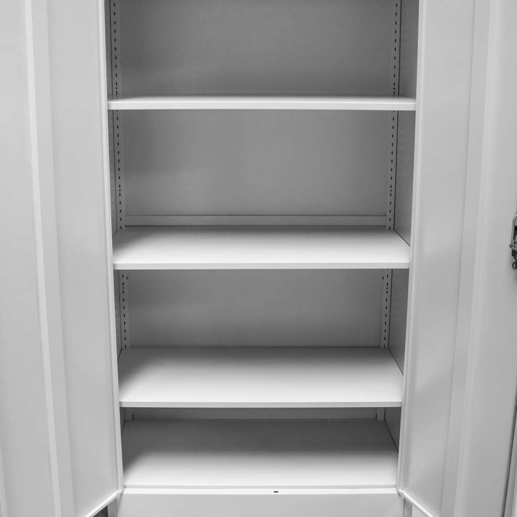 Furvero W-101 S/S armadio ufficio grigio 90x40x185 cm