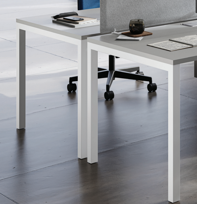 Agosistem Klever Scrivania Ufficio Bianca Made in Italy