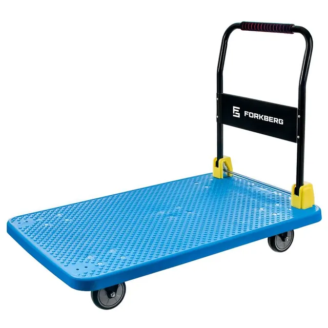 FORKBERG L Carrello Piattaforma Pieghevole 500 kg 109x64 cm
