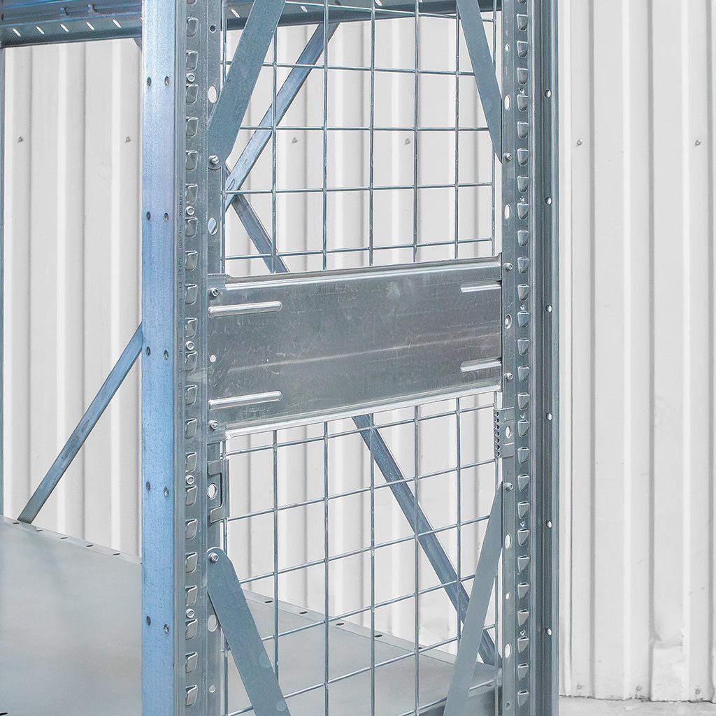 Dexion 247x105x40 scaffale magazzino 4 ripiani rete