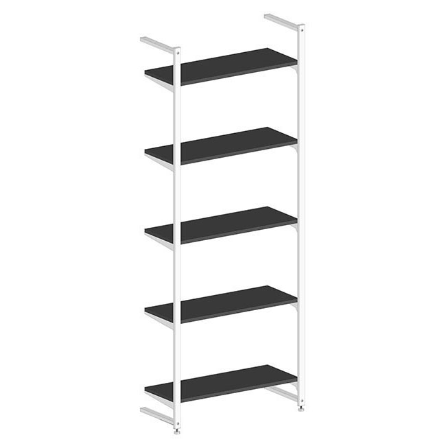 Agosistem Smart Kit 09 Scaffale 2 Montanti 5 Piani 36 cm