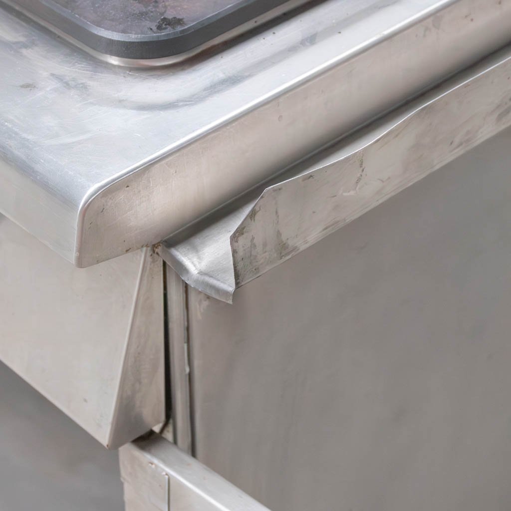 Ascobloc 75x70x85 cm cucina elettrica 2 piastre con armadio