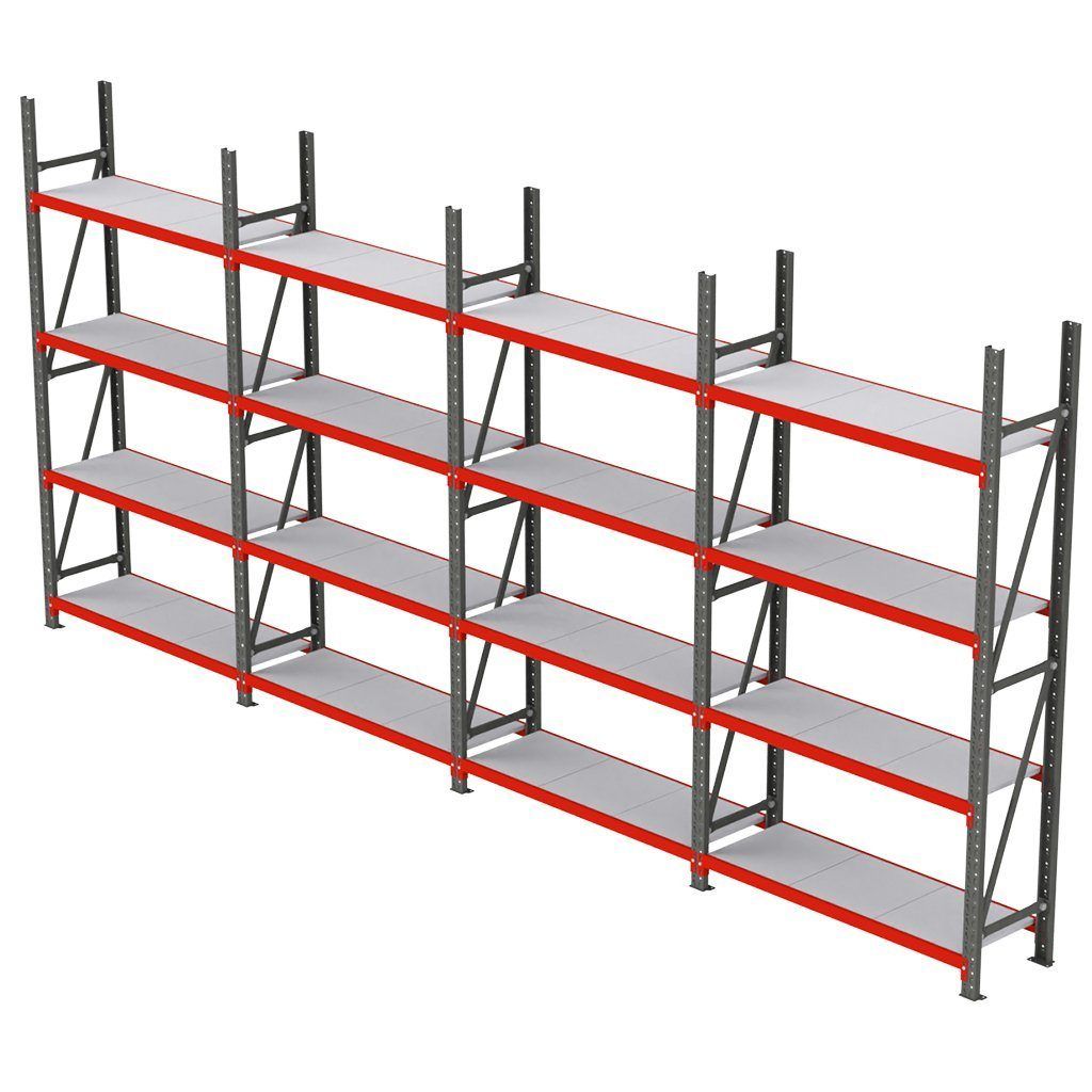 Mega-M Fortis scaffale magazzino 16 ripiani H200 L642