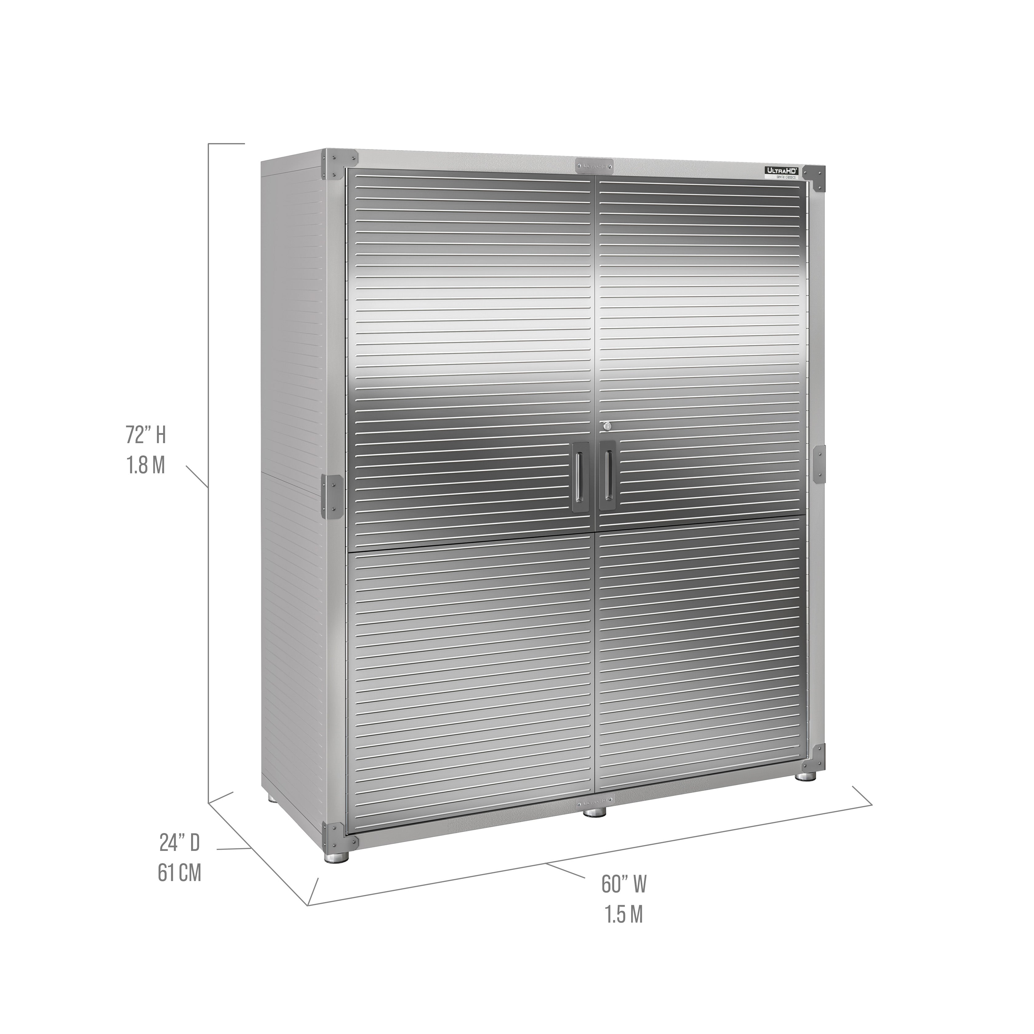 Seville Classics UltraHD UHDK20260B armadio 152cm granito