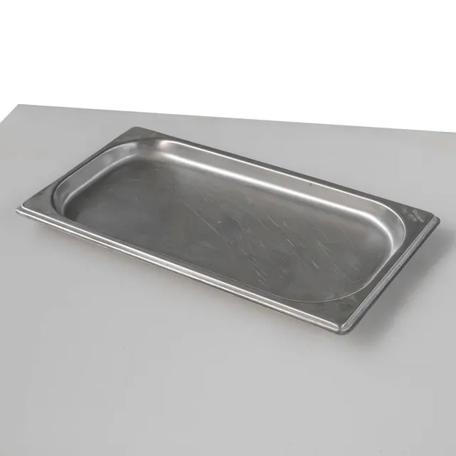 Mega-M vaschetta GN 1/3 inox 32,5x17,6x2 cm usato