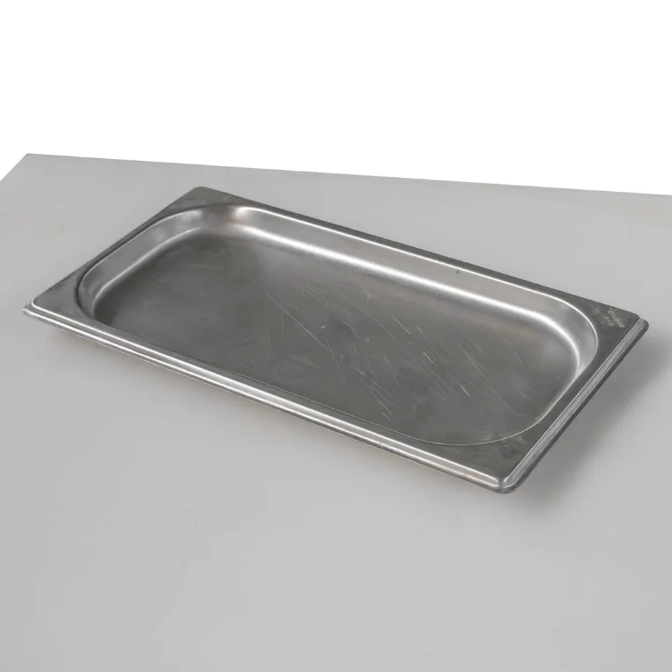 Mega-M vaschetta GN 1/3 inox 32,5x17,6x2 cm usato