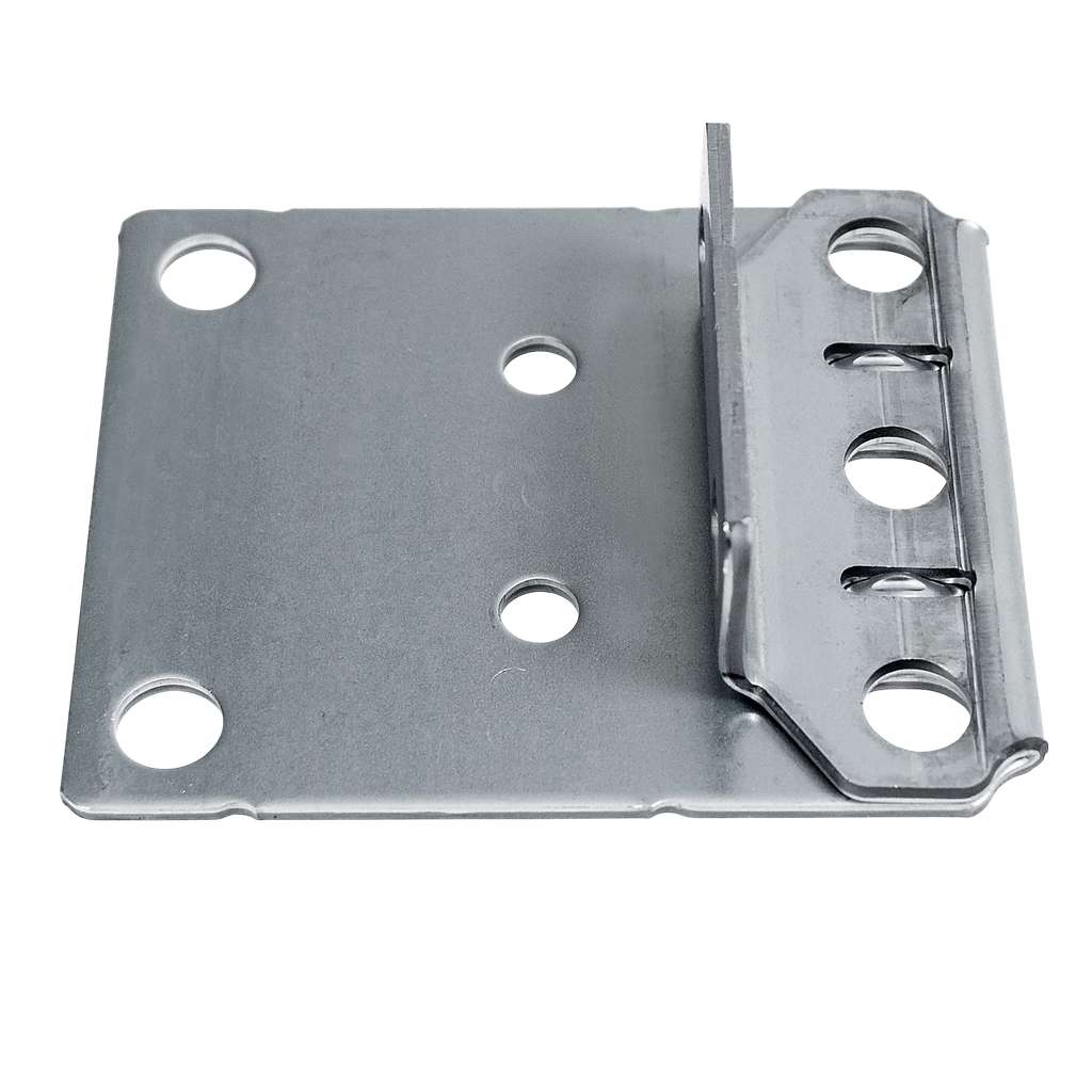 Stow PNAB0014 piede per scaffale zincato 12x14 cm