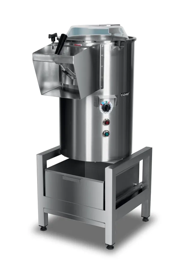 LOZAMET OZO.1.1/S pelapatate con decantatore 400V 0,37 kW