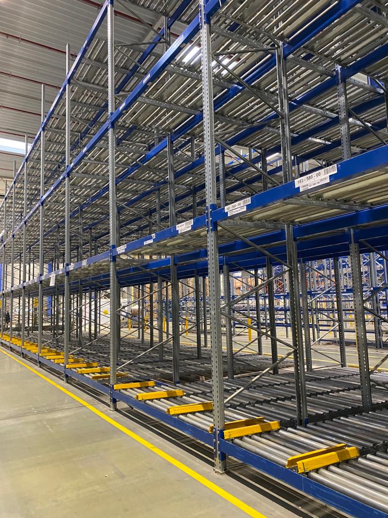 BITO L-190 cm traversa portapallet 190 cm blu portata 3000 kg