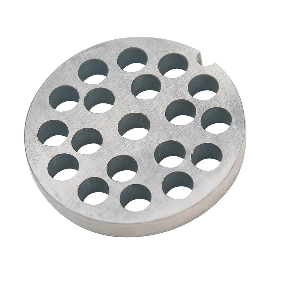 Mega-M piastra tritacarne HR-12 foro 10 mm acciaio inox