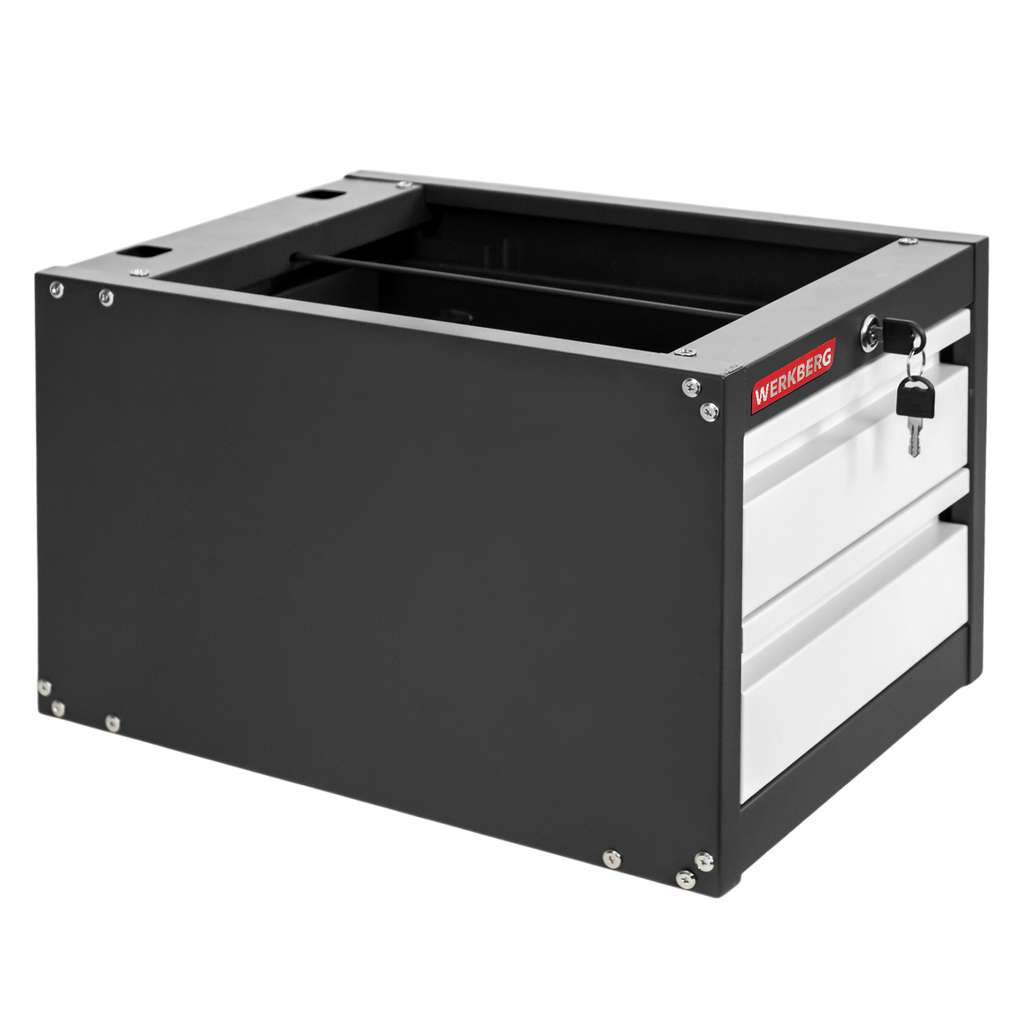 Werkberg cassettiera sospesa 2 cassetti 37x48,5x30,5 cm