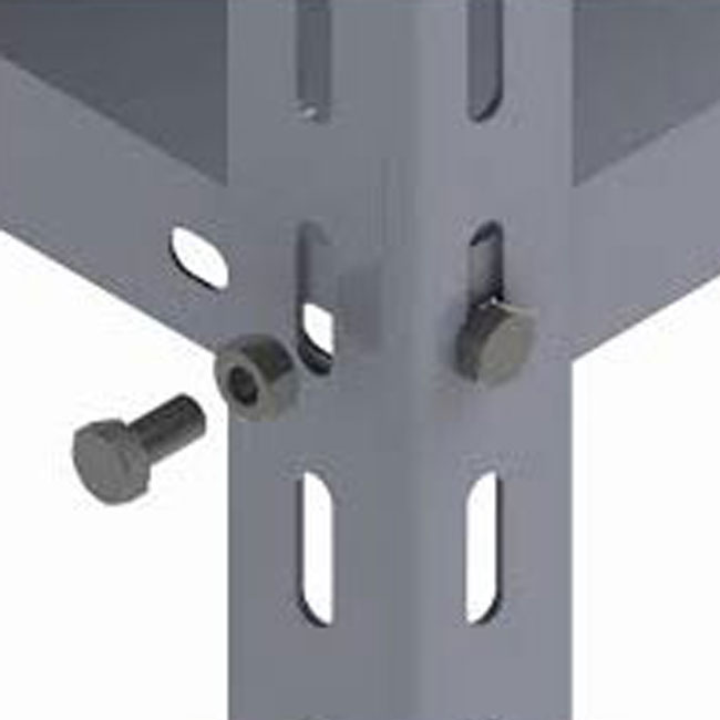 Agosistem Bullone e Dado M8 bullone zincato H 20 mm