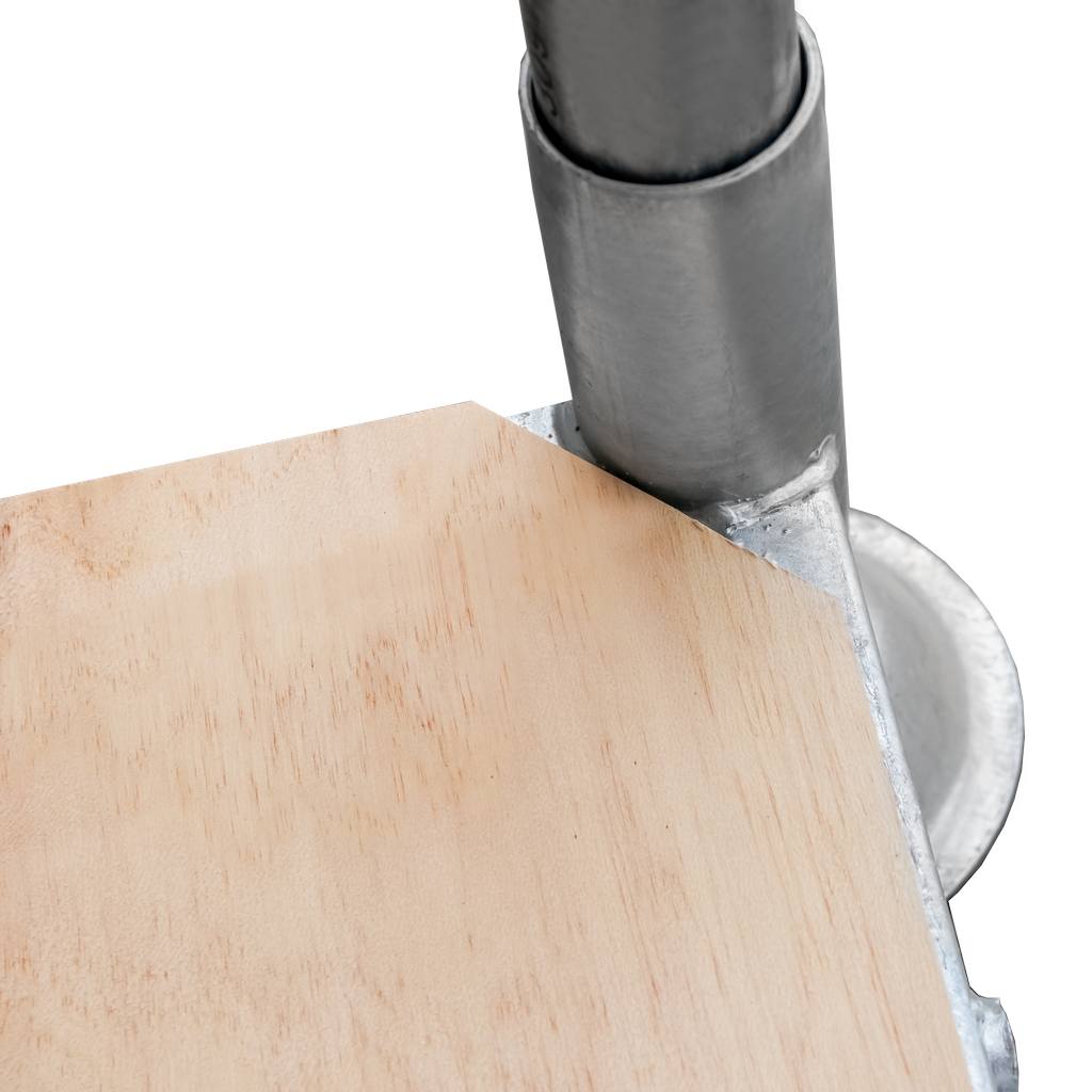 Mega-M Manurack scaffale mobile 154,5x118x31 cm zincato