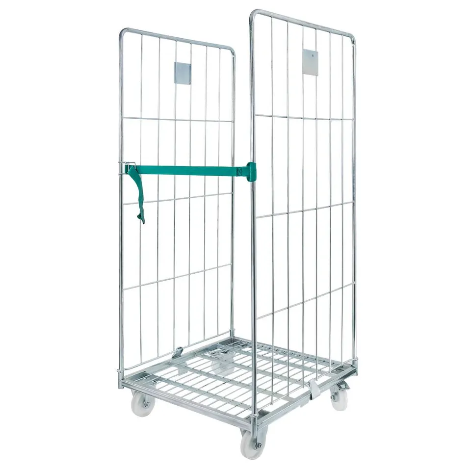 Mega-M Universal roll container zincato 2 pareti 500 kg