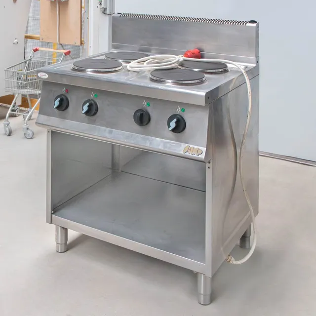Silko CE74GPT cucina elettrica 4 piastre 80x70x110 con mensola