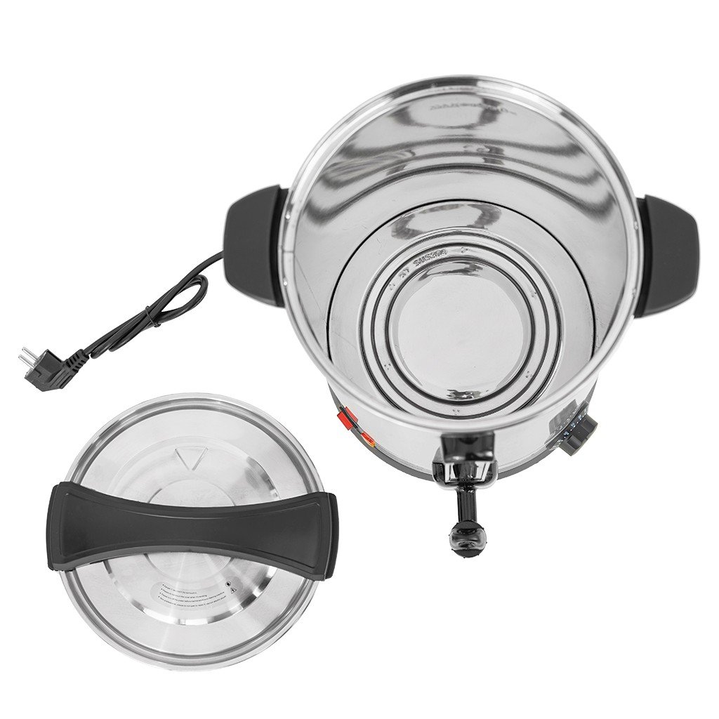Mega-M Bollitore Acqua Inox 15L 1800W Doppia Parete