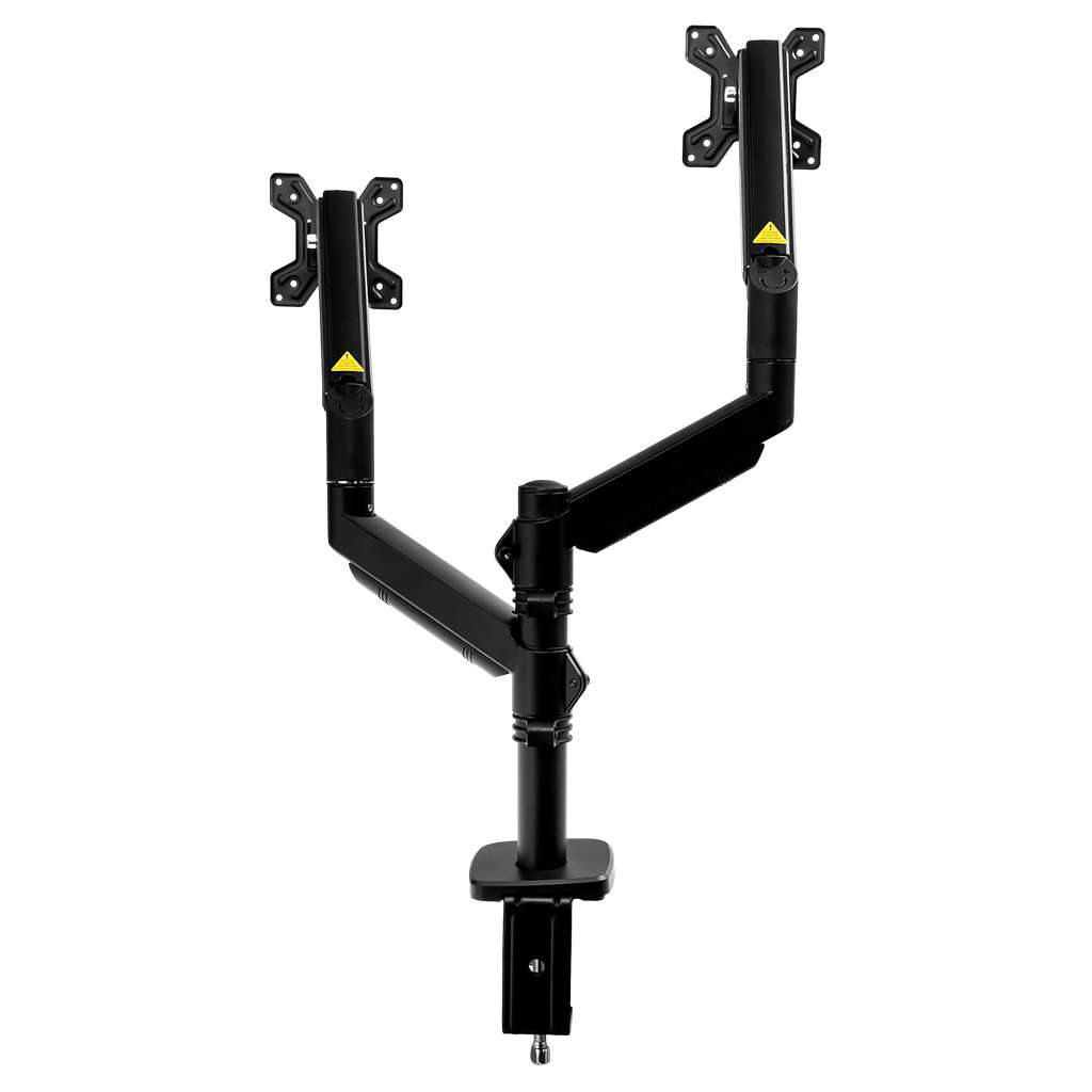 Furvero HK002 supporto monitor doppio 22-32 pollici nero