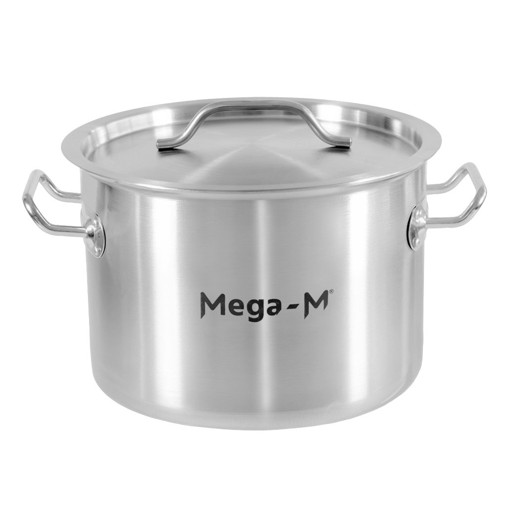 Mega-M Standard pentola bassa inox 8 L 28x13 cm