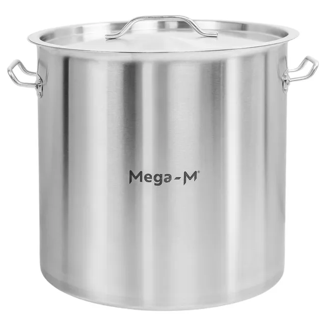 Mega-M Standard pentola inox alta 36L 36x36 coperchio