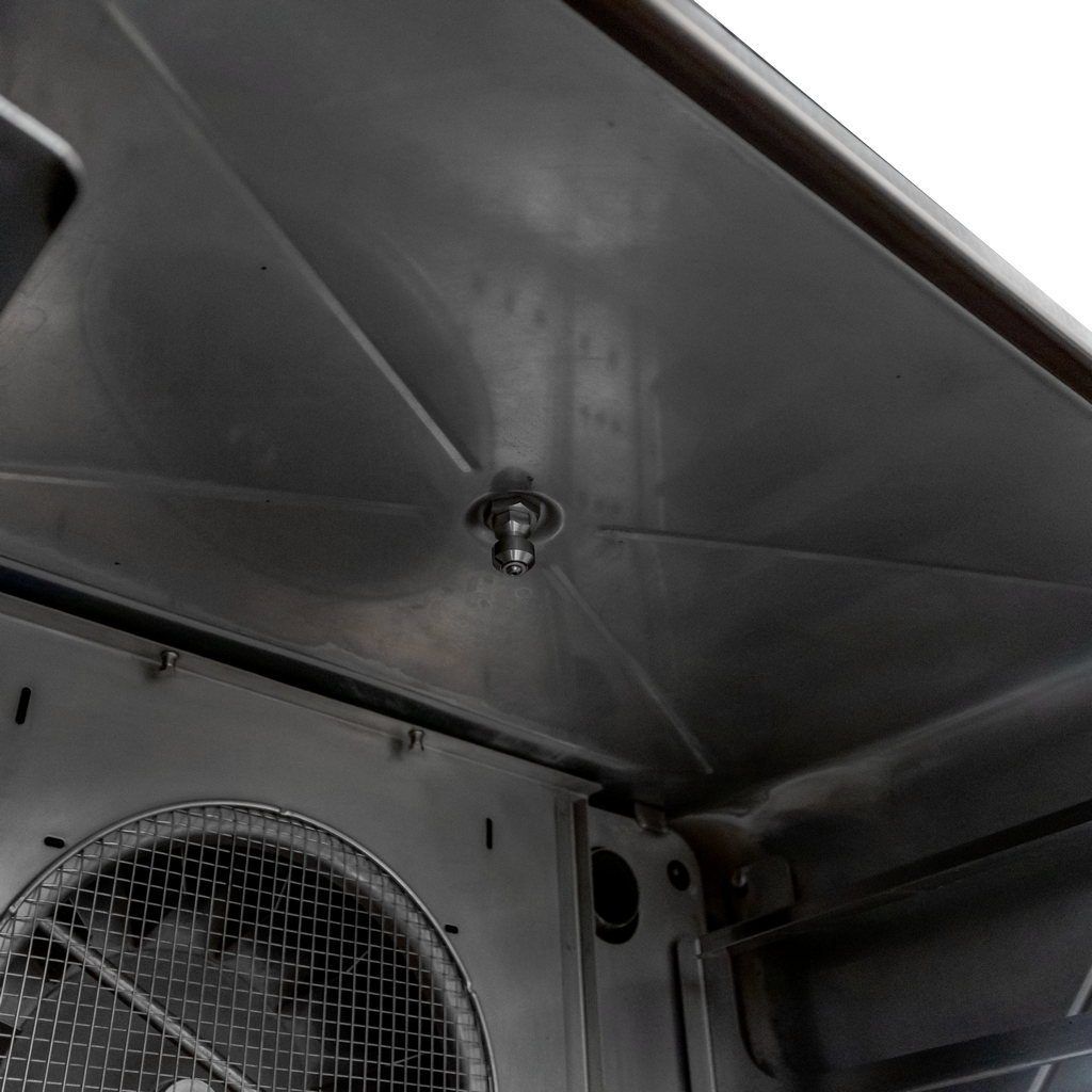 WIESHEU Euromat 64L forno a convezione vapore con base carrello