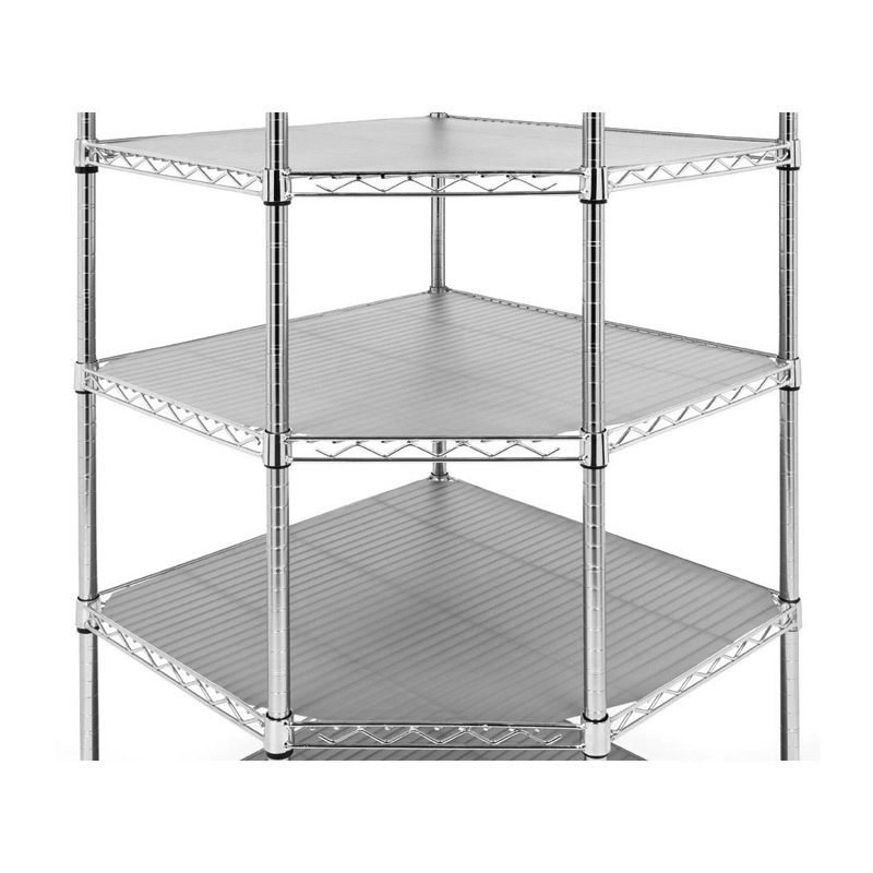 Seville Classics UltraDurable scaffale acciaio 6 ripiani 71x71