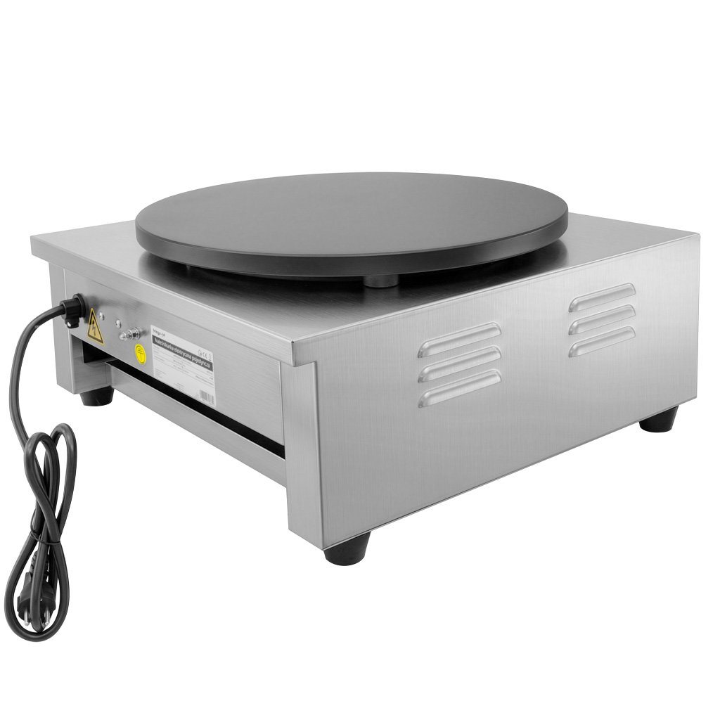 Mega-M crepiera elettrica 40 cm 3 kW con cassetto