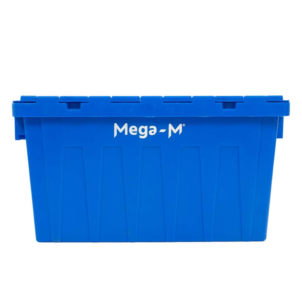 Mega-M contenitore corriere plastica 60x40x32,5 cm blu