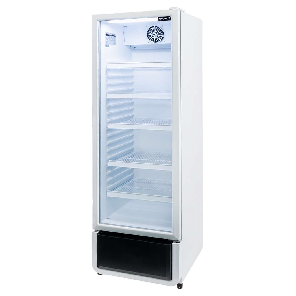 Mega-M Diego i54 vetrina refrigerata 280L bianca LED