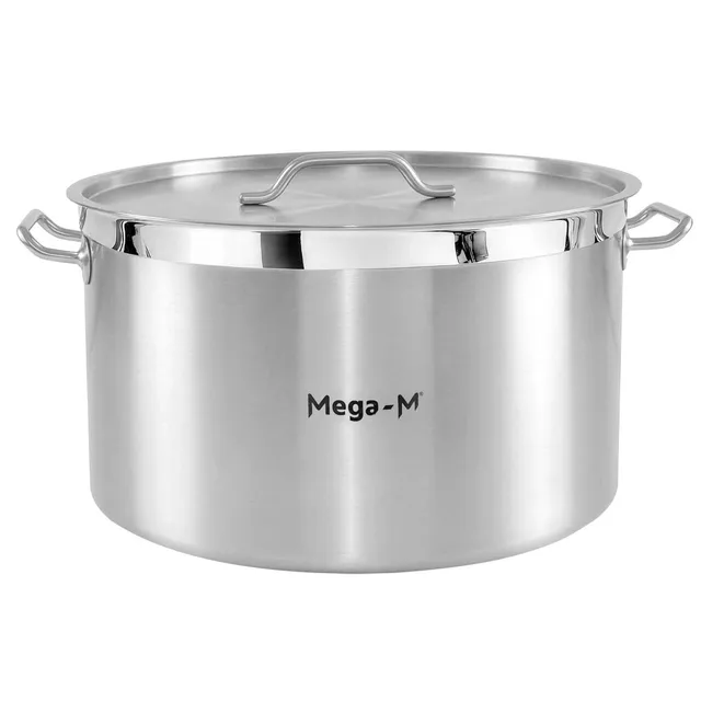 Mega-M PRO 58L 50x30 cm pentola inox 58 L con coperchio