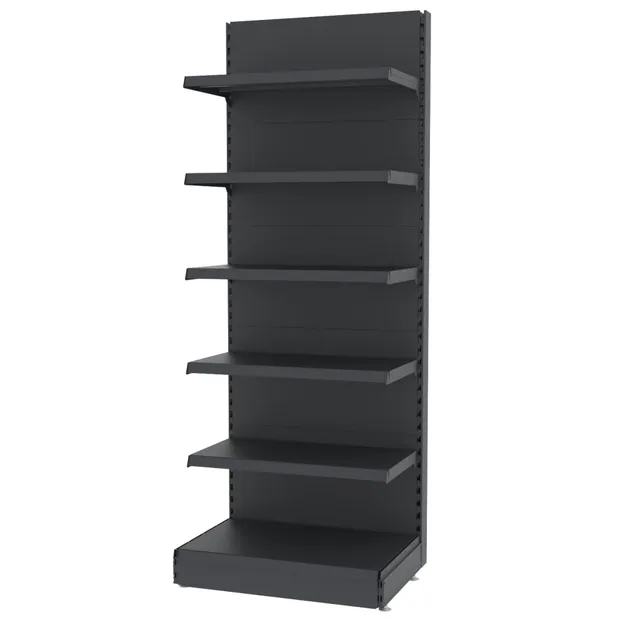 Mega-M Merkury II scaffale testata grafite H 210 cm L 83 cm