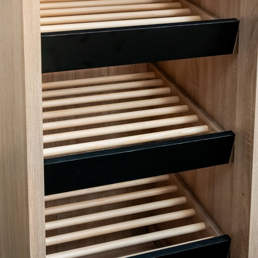 Mega-M H-205 scaffale pane aperto rovere sonoma 60 cm