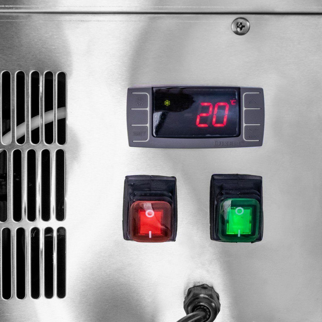 Mega-M Clara Mini S120 Vetrina refrigerata inox da banco