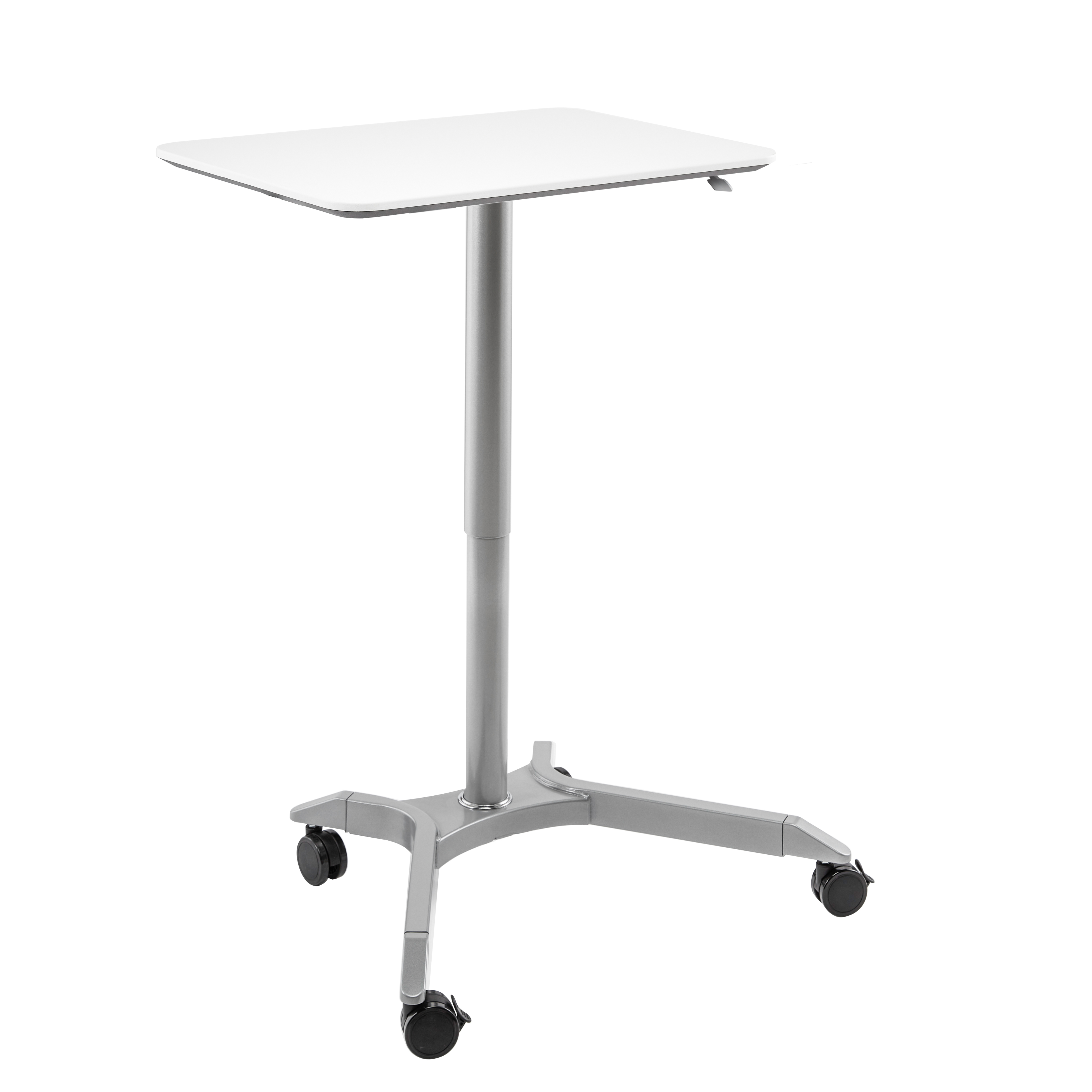 Seville Classics airLIFT Scrivania Sit-Stand Bianca 64801
